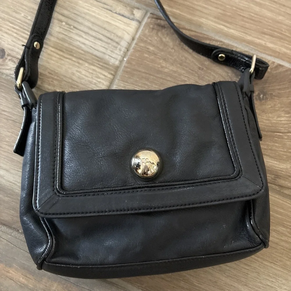 Kate Spade Black Leather Crossbody‎ Women's Bag roland park bag
